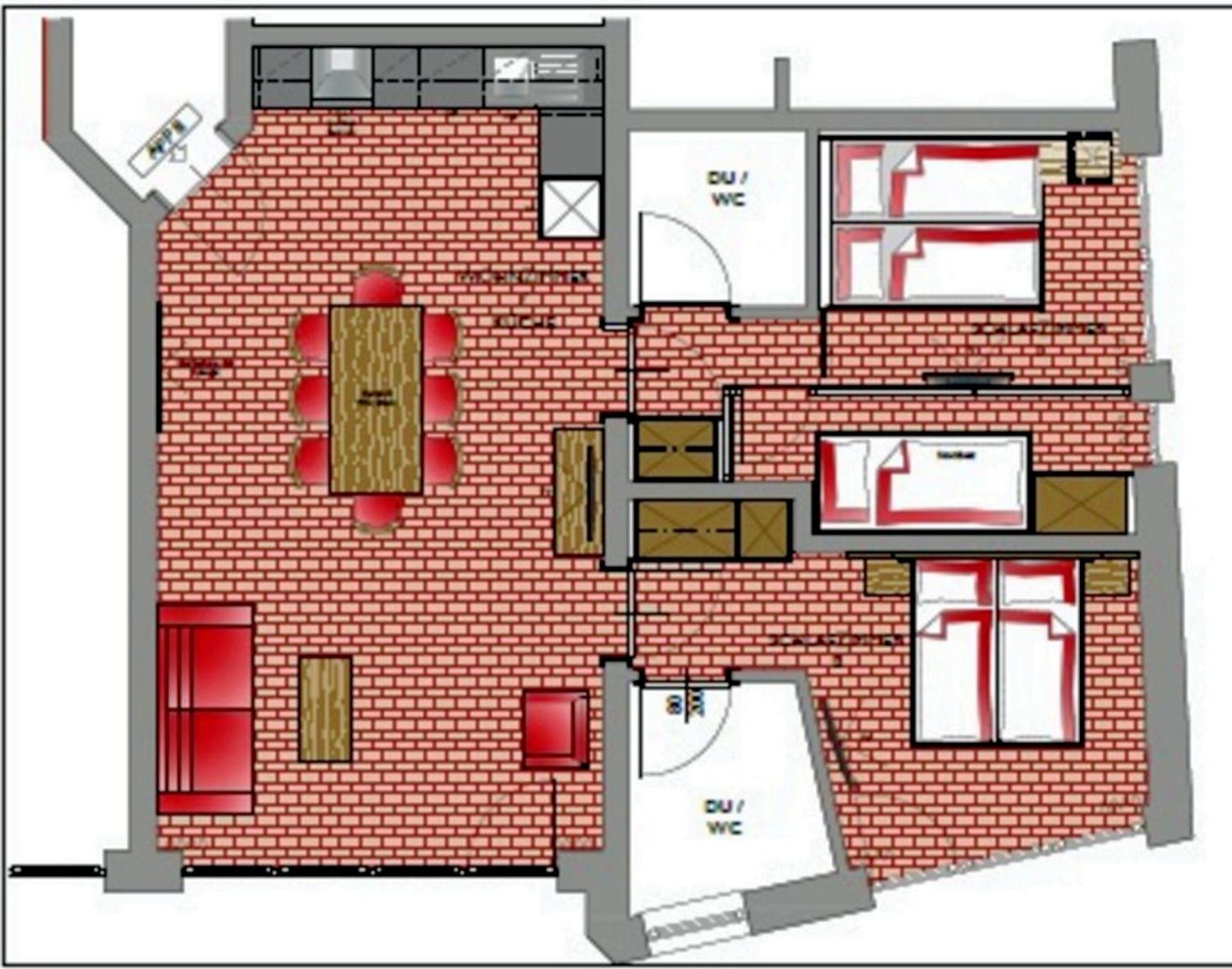 Apartmán A Casa Saphir Appartement-hotel